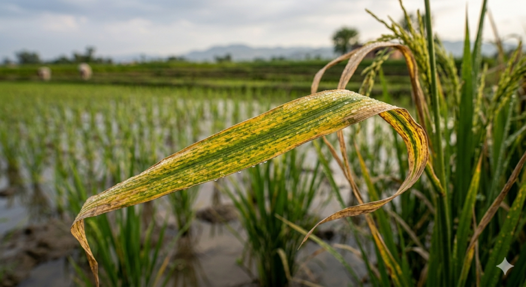 چاول میں پتہ مڑنے کی بیماری کا مکمل علاج 2026 | Leaf Curl Disease in Rice Crop