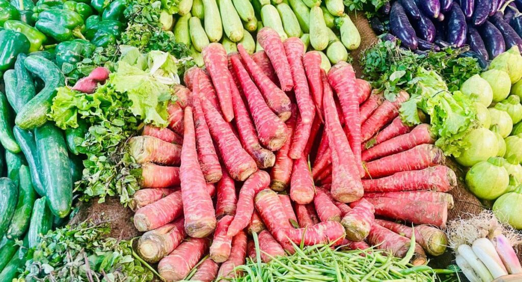 بارش کے موسم میں اگنے والی سبزیاں
